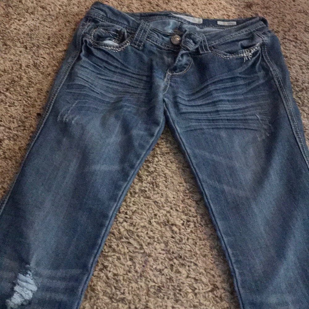 Vanilla star flared jeans
